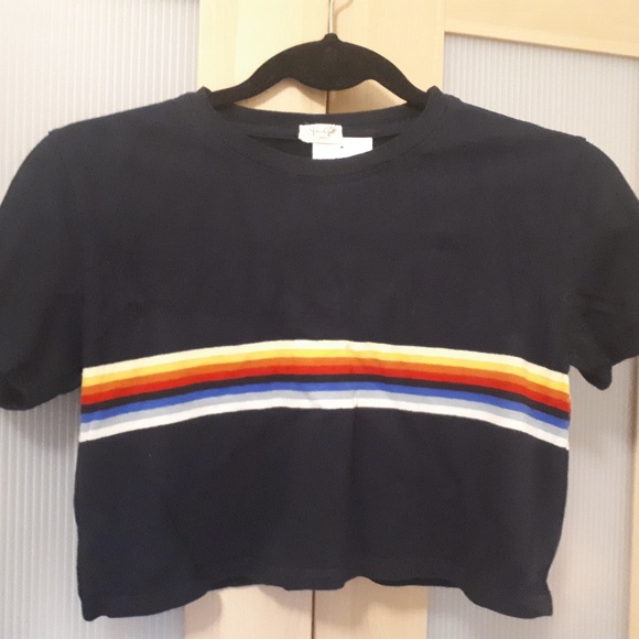 Brandy Melville John Galt Rainbow top - Picture 1 of 1